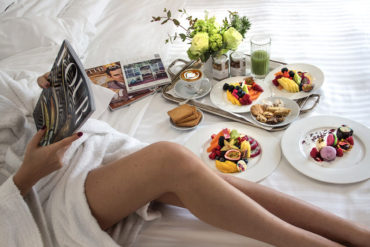 Breakfast in room