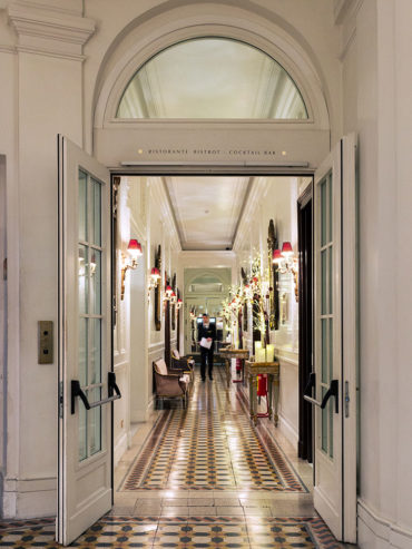 Corridor leading to Function rooms